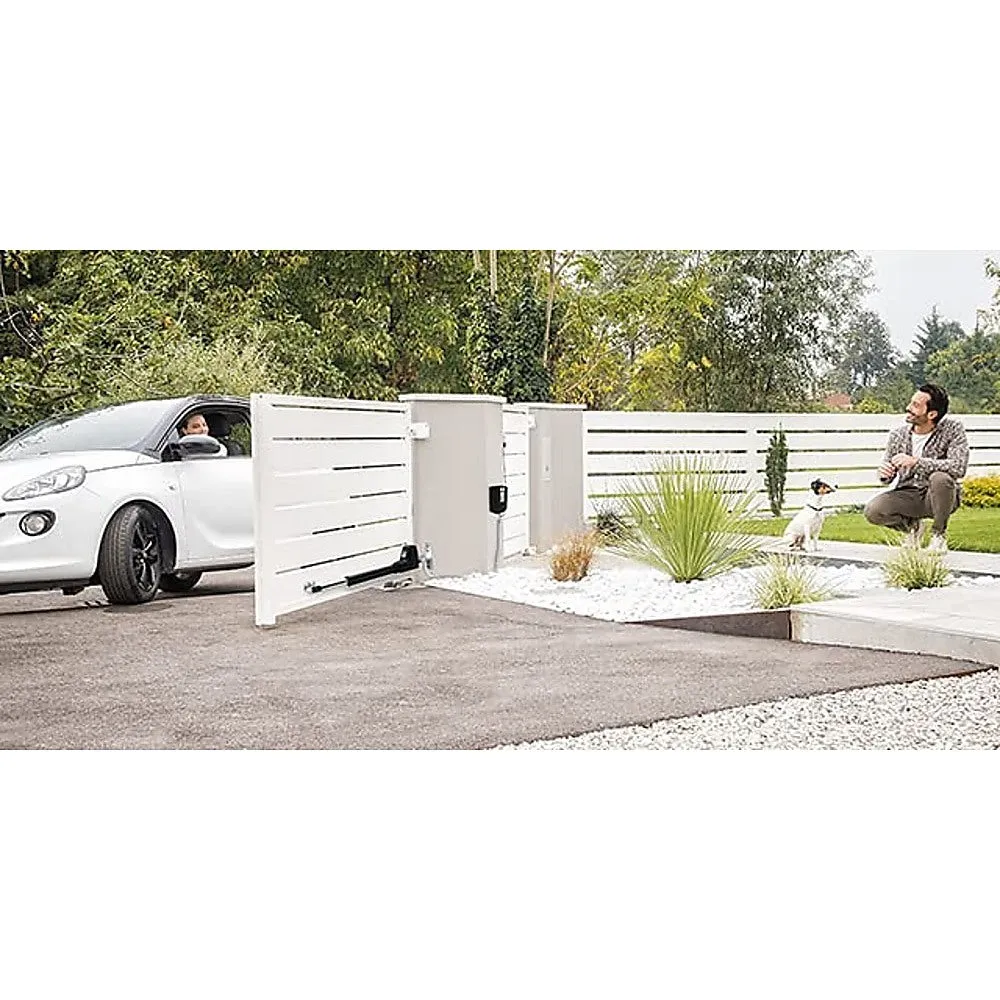 400KG Single Swing Auto Motor Remote Gate Opener with 20W Mono Backup Solar