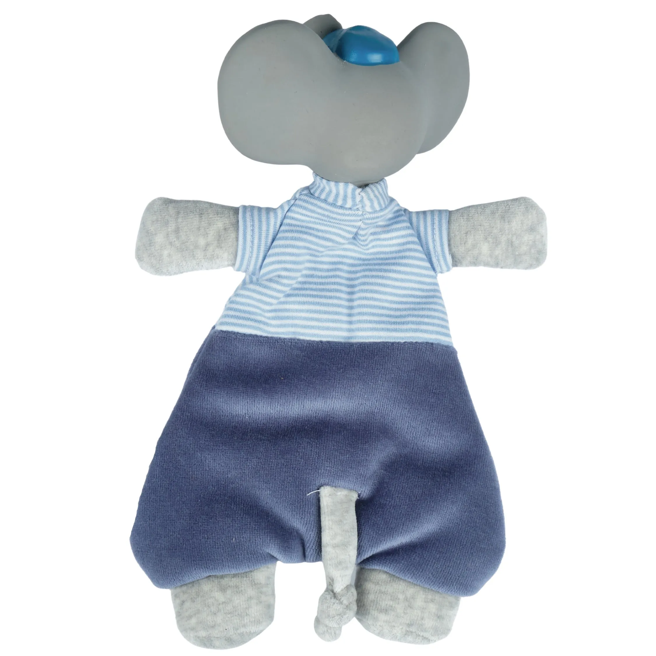 Alvin the Elephant Baby Lovey and Organic Teether