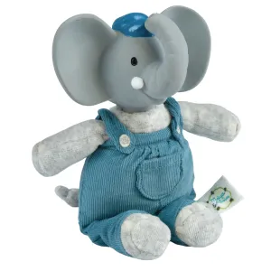 Alvin the Elephant Baby Soft Toy with Organic Teether