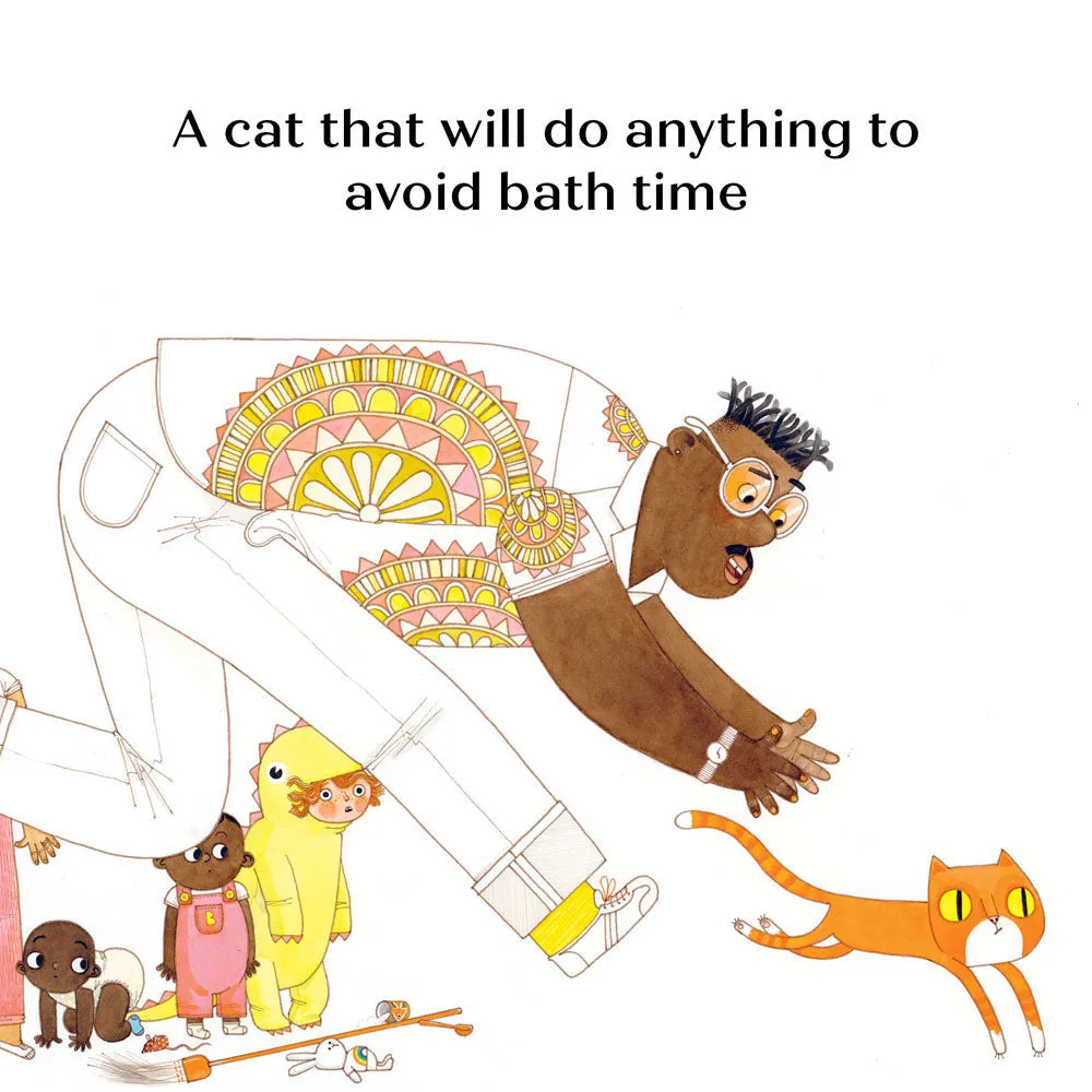 Bathe the Cat HC By Alice McGinty