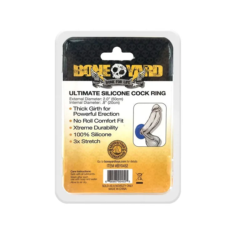 Boneyard Ultimate Silicone Cock Ring