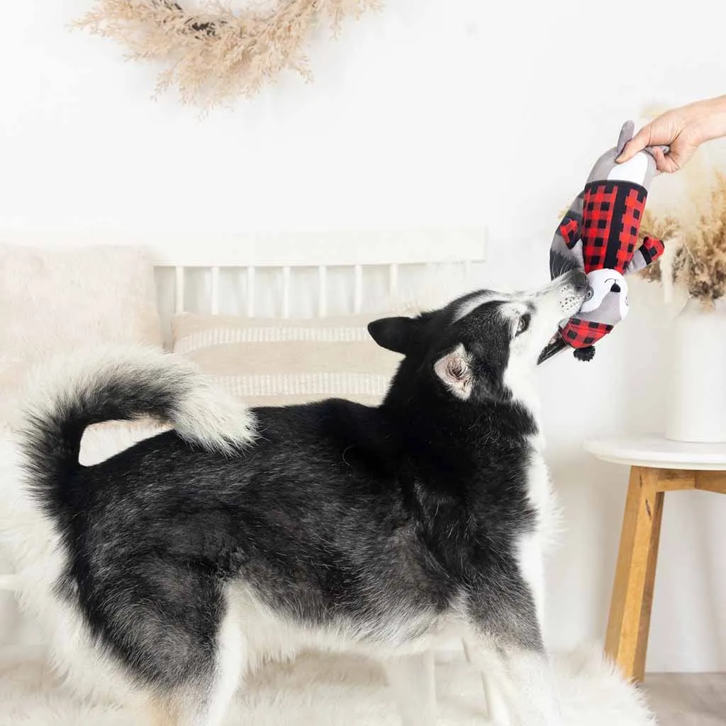 Brrring On the Snow Plush Dog Toy