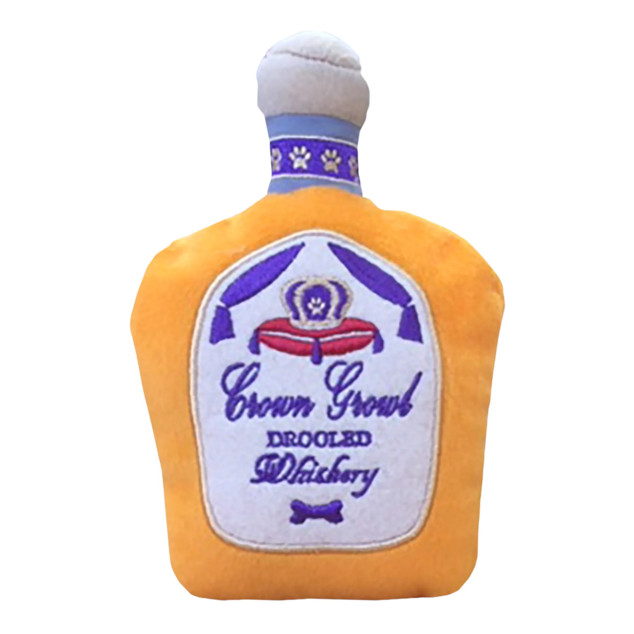 crown growl plush toy