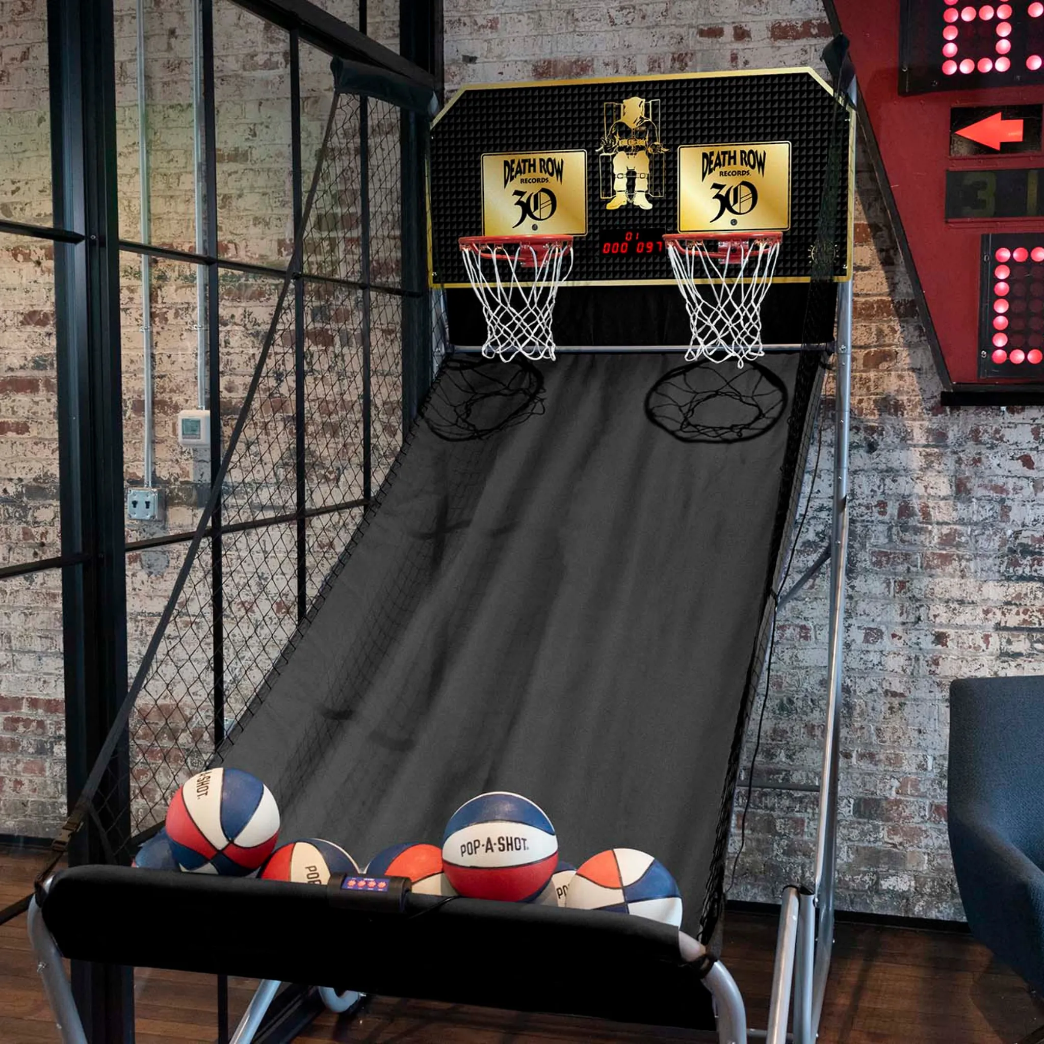 Death Row Pop-A-Shot Arcade Basketball Game
