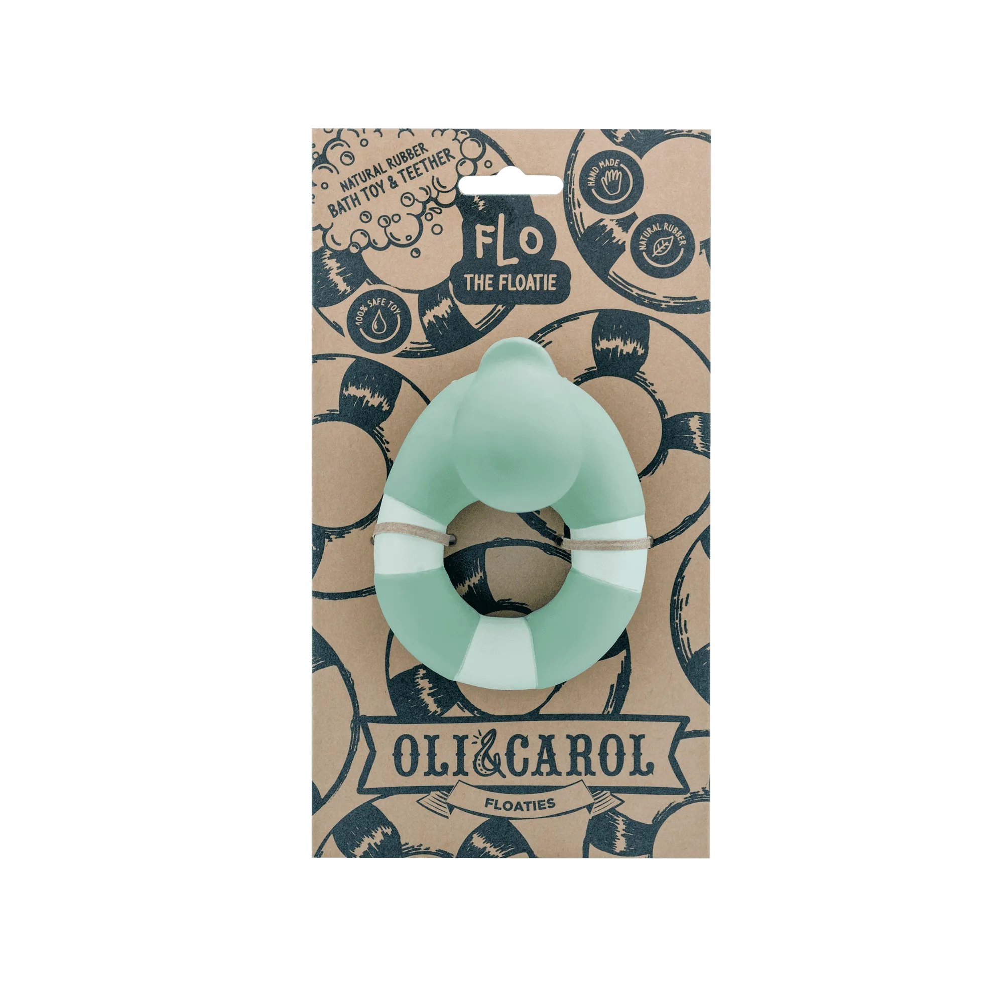 Flo the Floatie Mint Bath Toy