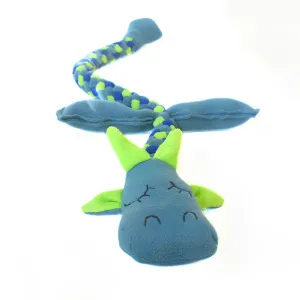 For The Love Of Dog Mr Tugasaur Toy for Dogs (Blue/Green/Grey)