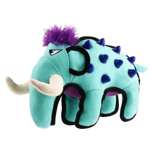 GiGwi Extra Durable Elephant Dog Toy Light Blue
