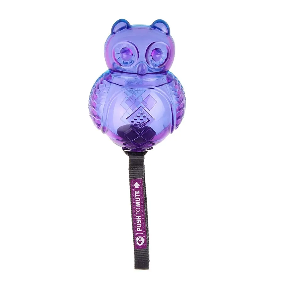 Gigwi Push To Mute Owl - Purple/Blue