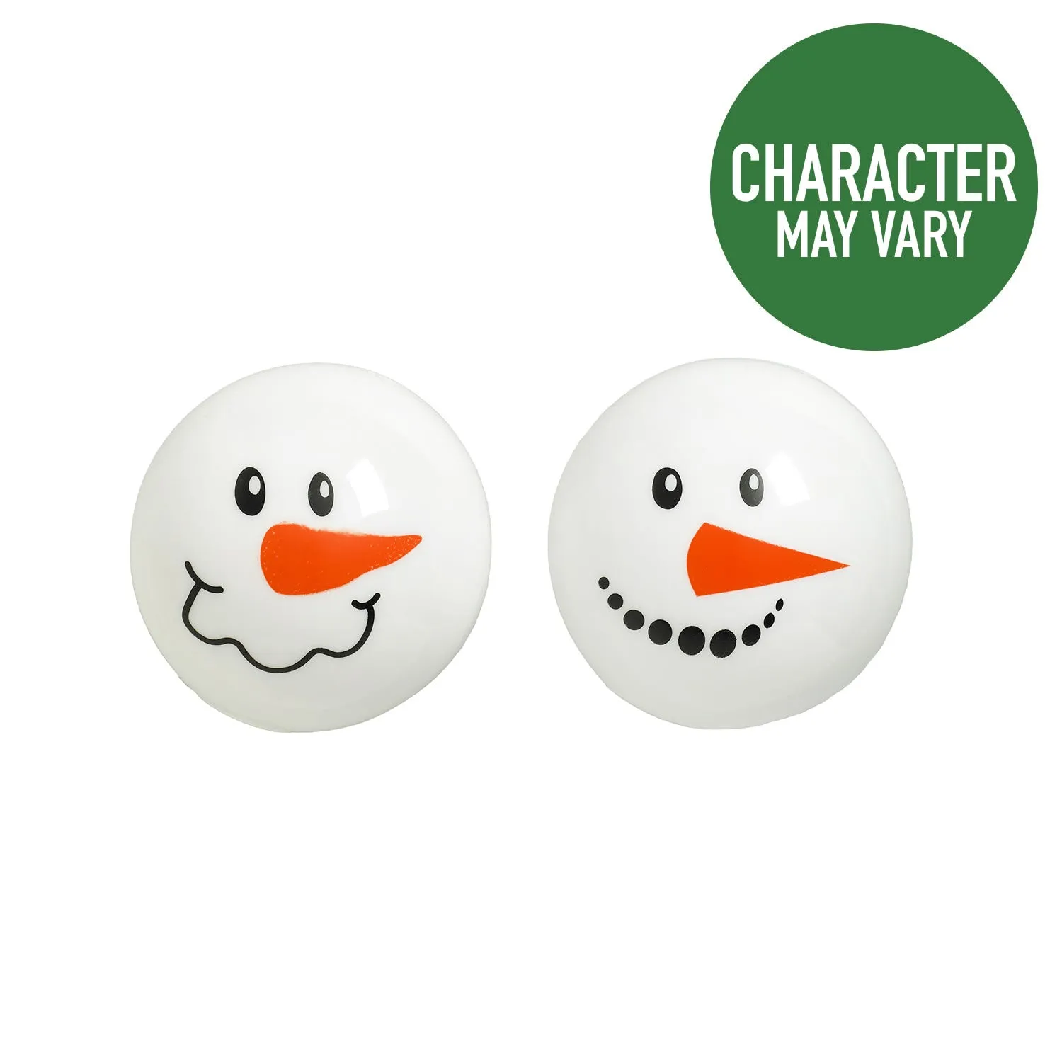 Good Boy Snowman Face Ball