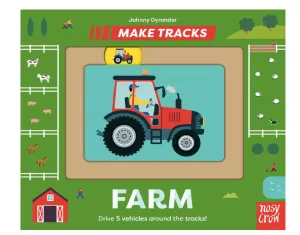 Make Tracks: Farm Board book