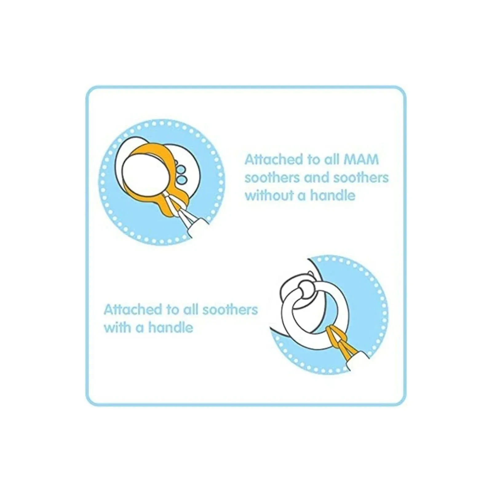 MAM Clip Double Set - Assorted