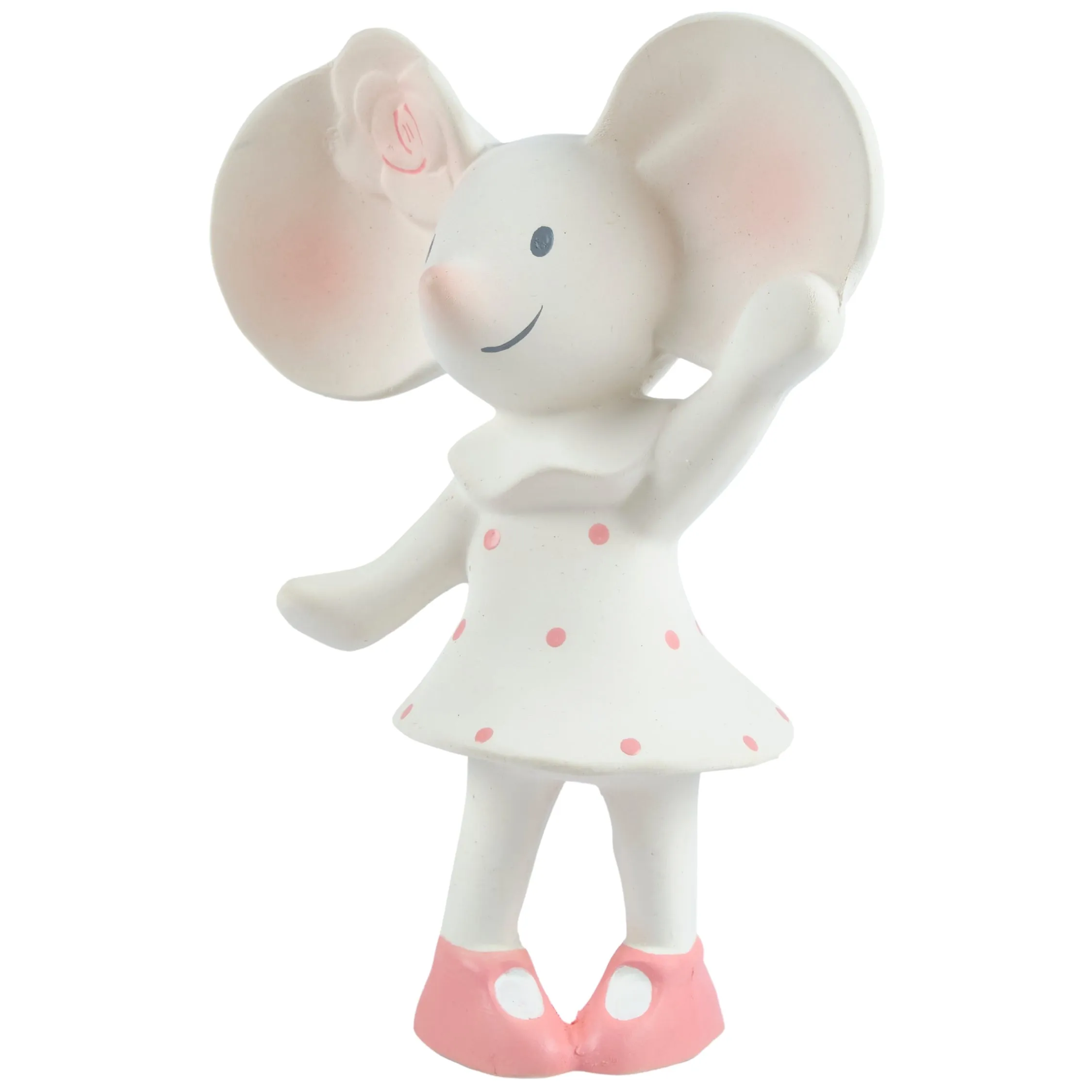 Meiya the Mouse all Rubber Baby Teether Squeaker
