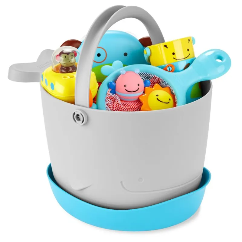 Moby Fun-Filled Bath Toy Bucket Gift Set