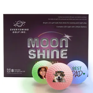 MOONSHINE LED Golf Balls
