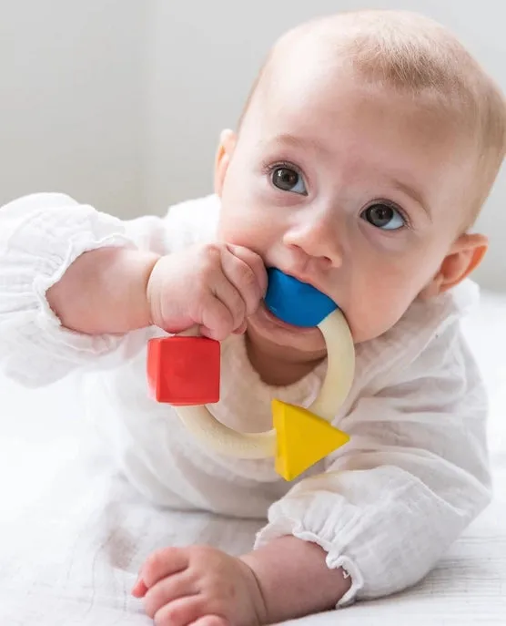 Oli & Carol Bauhaus Teething Ring