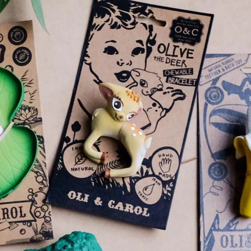 Oli & Carol Olive the Deer Bracelet