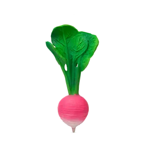 Oli & Carol Ramona The Radish Natural Rubber Teether