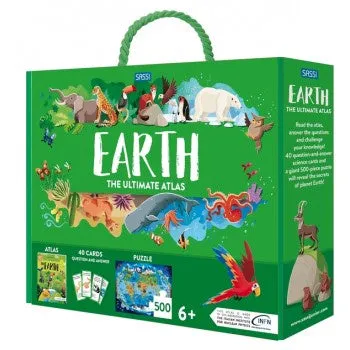 The Ultimate Atlas And Puzzle Set - Earth