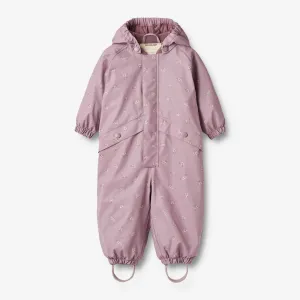 Thermo Rainsuit Aiko | Baby - soft lilac flowers