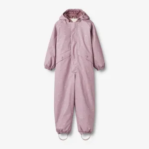 Thermo Rainsuit Aiko - soft lilac flowers