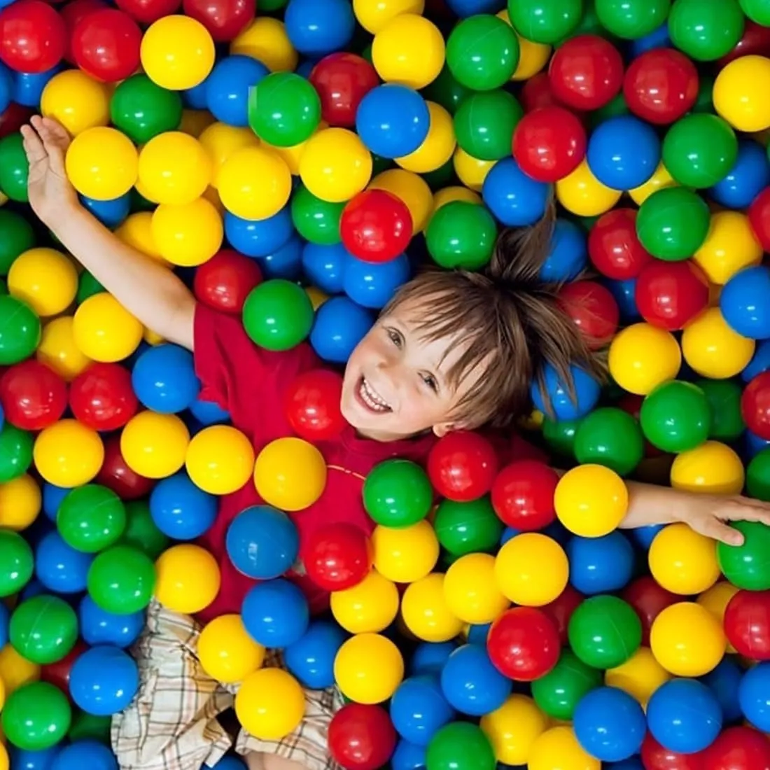 Wembley Pool Ball 50 Pcs 6 Cm Colorful Small Plastic Balls Safe Soft Ball For Baby Playing Items Indoor Easy To Grasp | Bpa-Free, Non-Toxic Ball - Isi Safety Certified, Softball, Multicolor