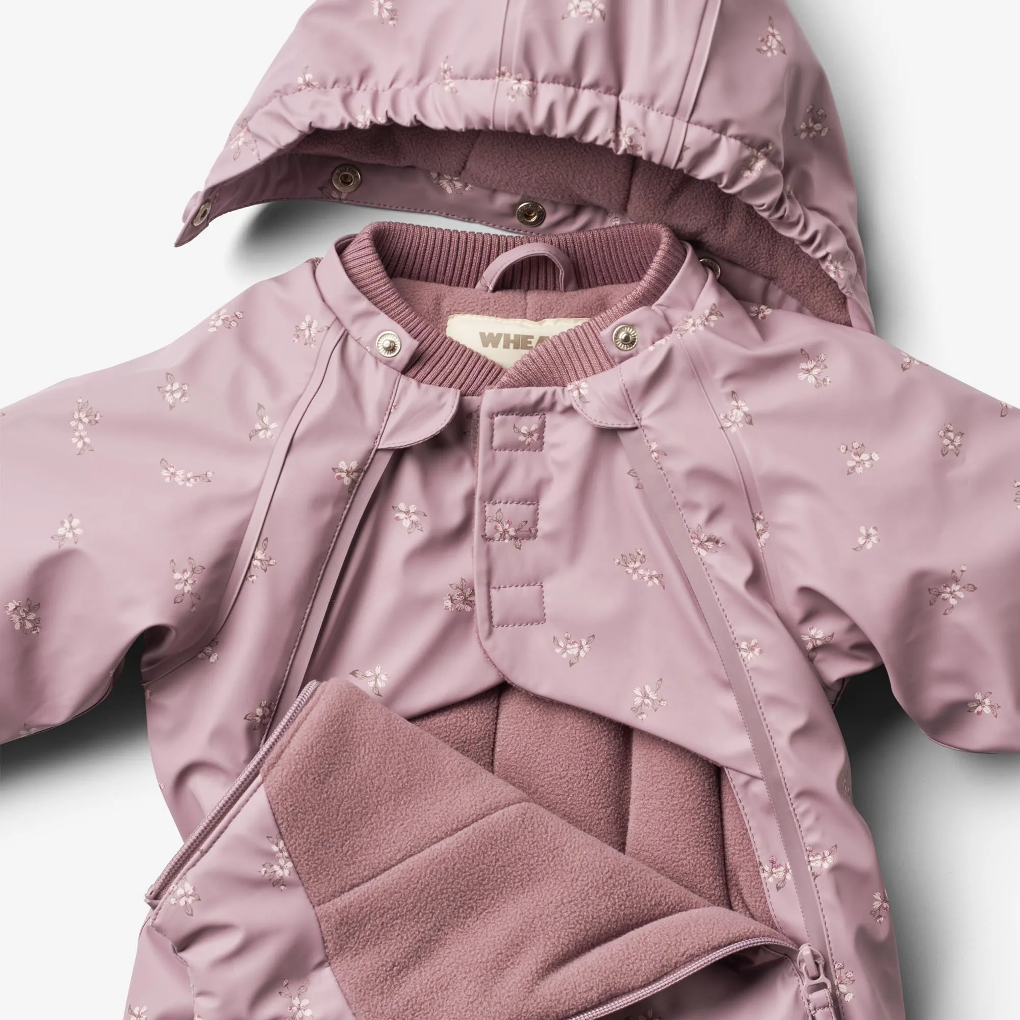 Wintersuit Evig - soft lilac flowers