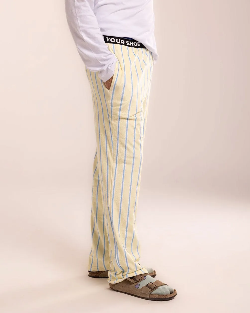 Yellow Striped Fluffy Pjoys